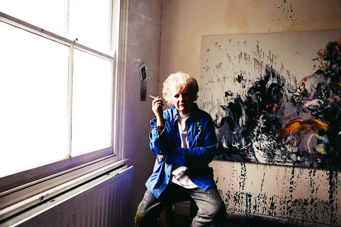 In the Studio with Maggi Hambling