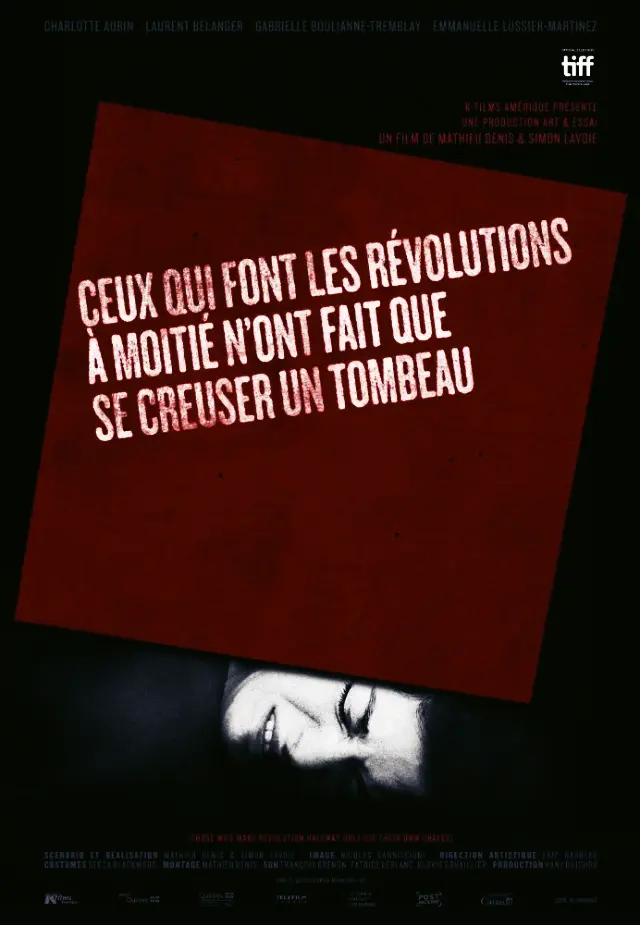 Ceux qui font les révolutions à moitié n'ont fait que se creuser un tombeau