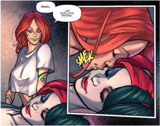 Harley Quinn  y  Poison Ivy